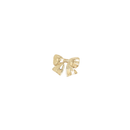 10047 brooch pin gold bow