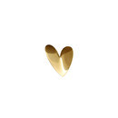 10048 brooch magnet gold heart