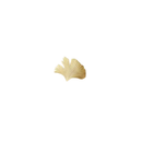 10049 brooch magnet gold leaf