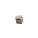 achterzijde broche tule beige speld