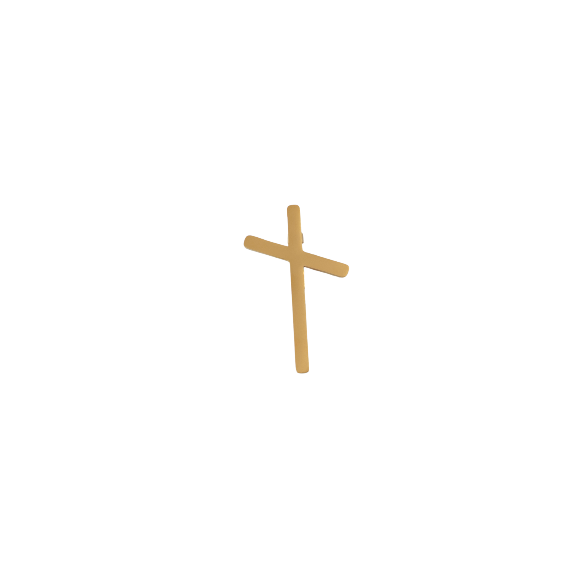 Brosche Goldkreuz