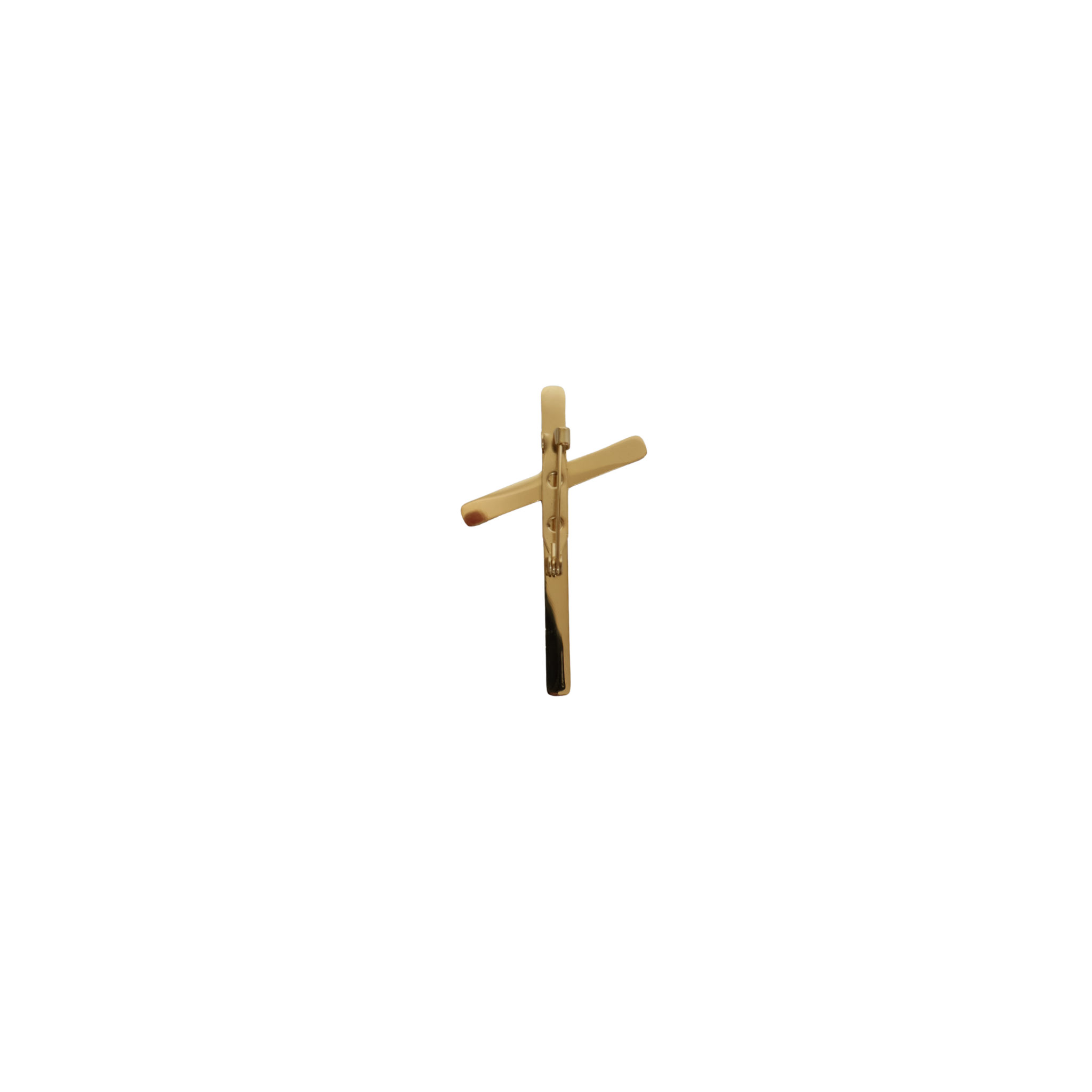 Brosche Goldkreuz