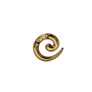 Twister brooch back