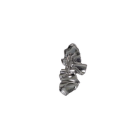 broche zilver blad achterzijde