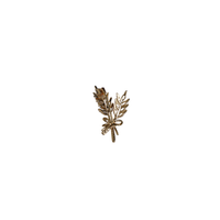 broche korenaren goud en zilver achterkant 
