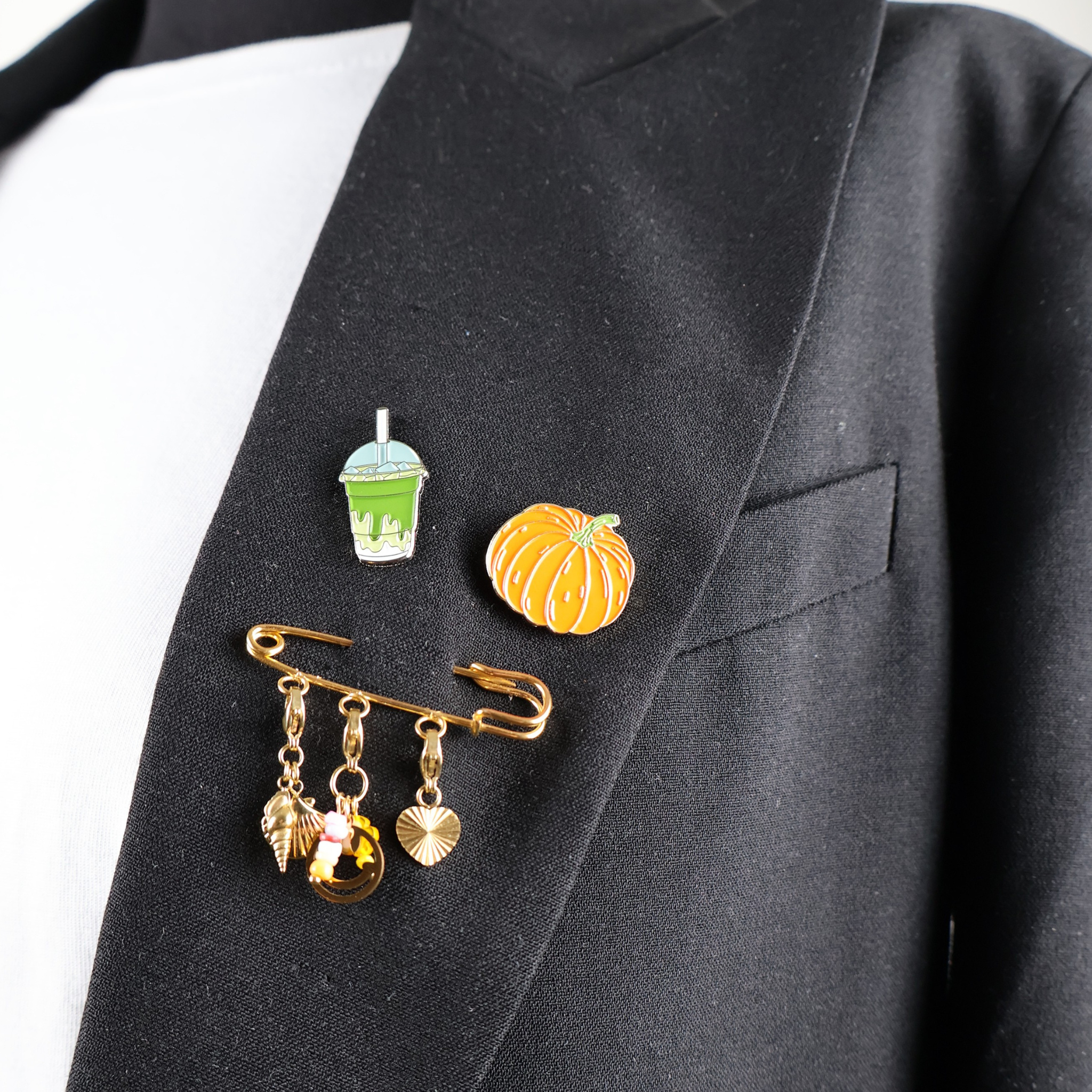 20002 pin pumpkin 20013 pin matcha iced latte
