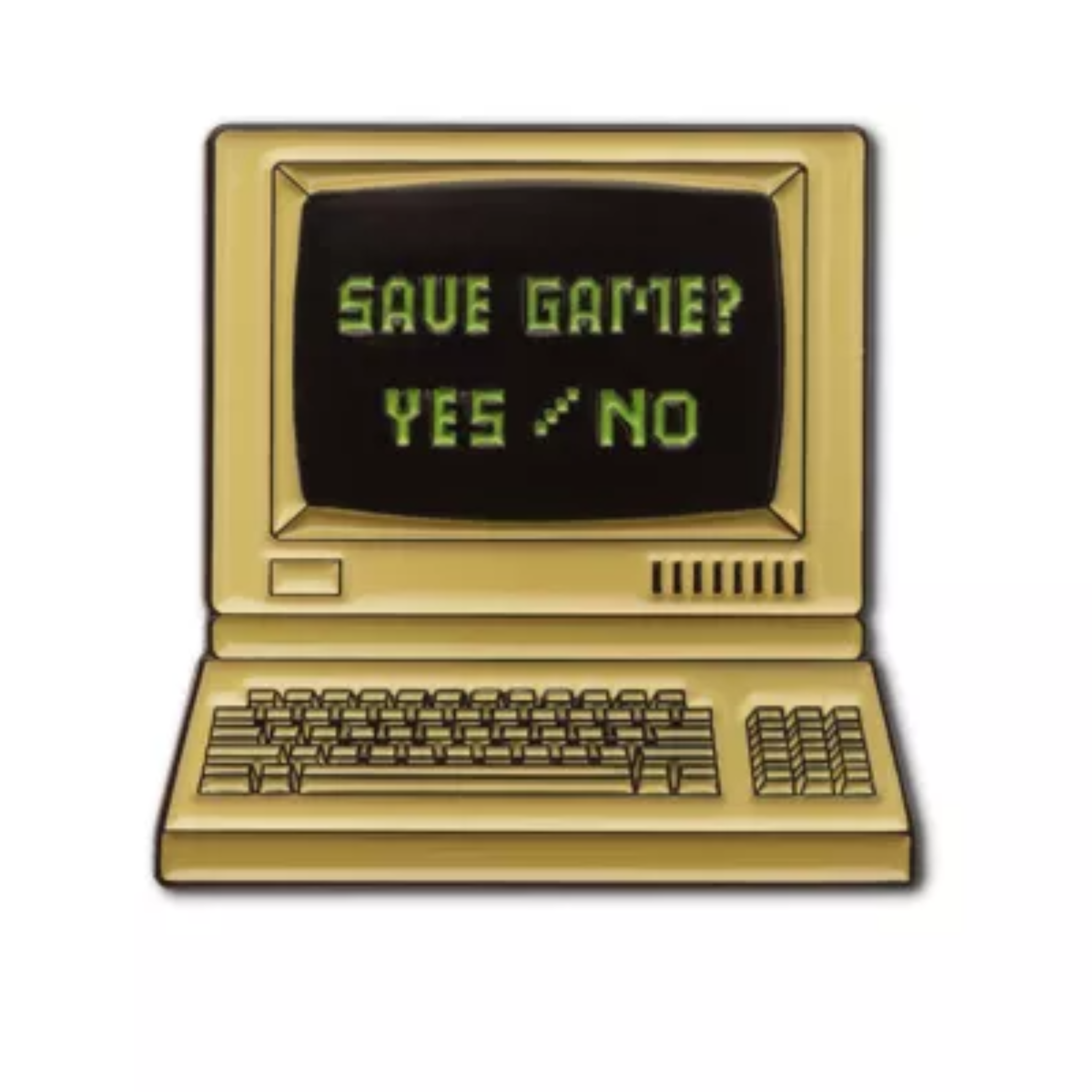 Ansteckandel Alte Computer