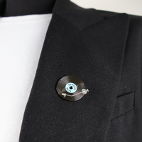 20012 pin vinyl record on blazer
