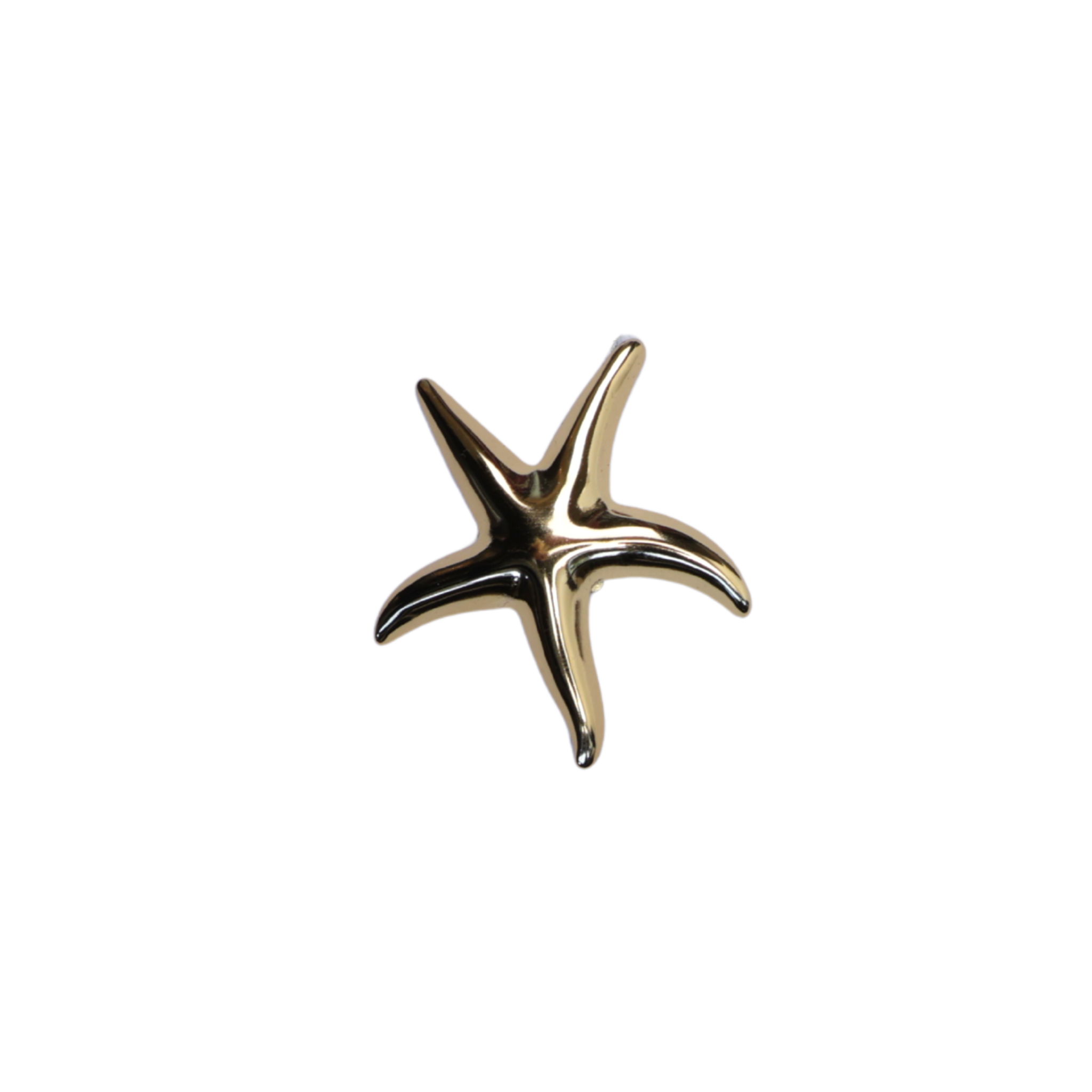 Gold star pin