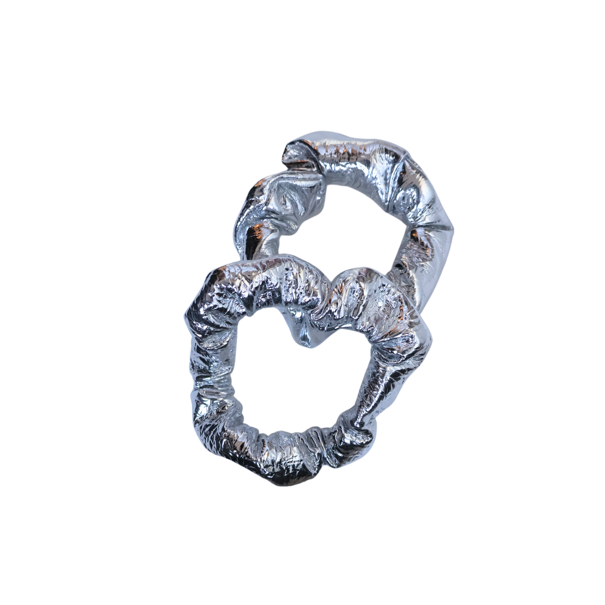 Sleeve holder fabric silver